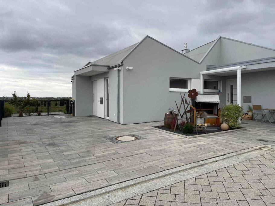 Wohnung Mit Garten Naehe Legoland Leipheim Luaran gambar